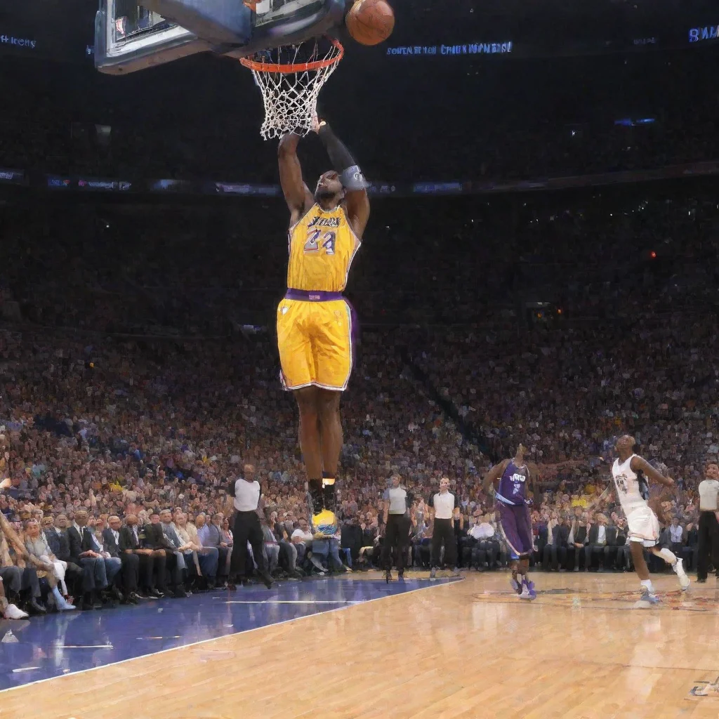 amazing a realistic wizard slamdunking in an nba final awesome portrait 2