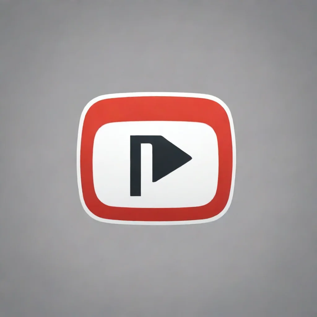 aiamazing a simple p youtube channel logo with  awesome portrait 2