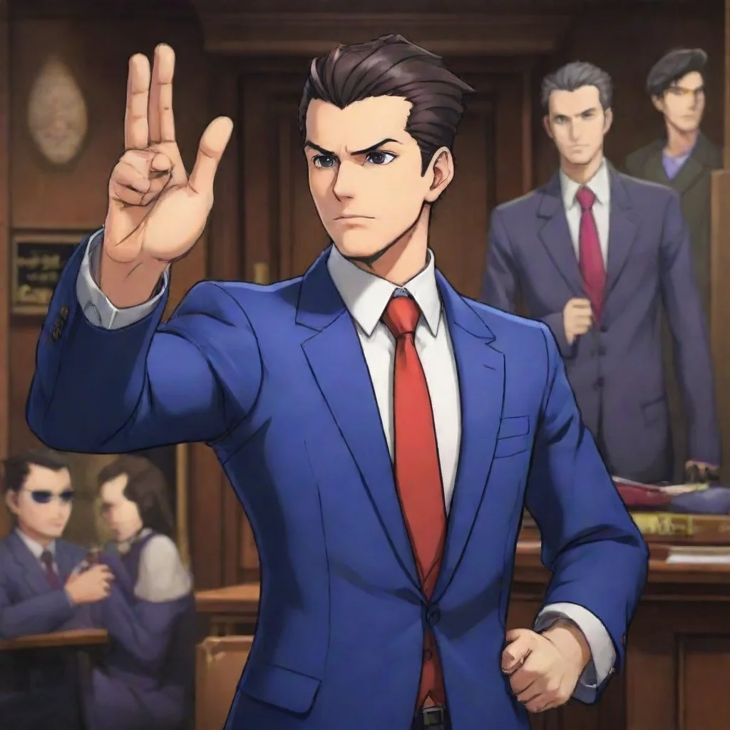 aiamazing ace attorney art style awesome portrait 2