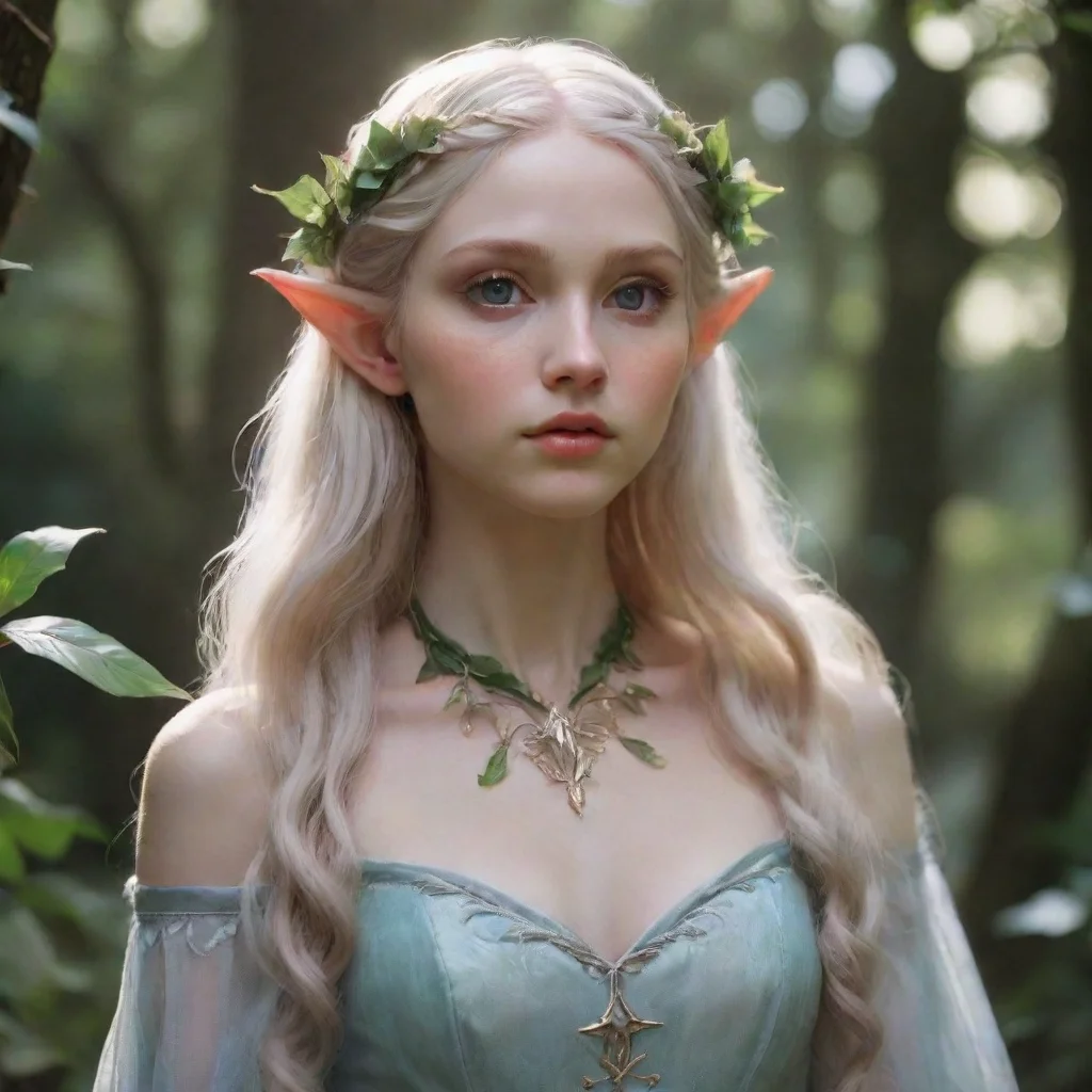 aiamazing aesthetic character elf ethereal awesome portrait 2