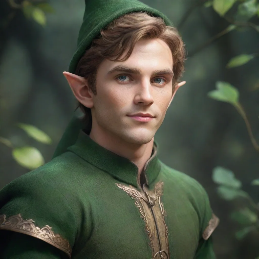 aiamazing aesthetic character elf handsome awesome portrait 2