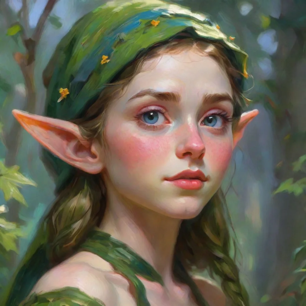 aiamazing aesthetic character elf impressionist awesome portrait 2