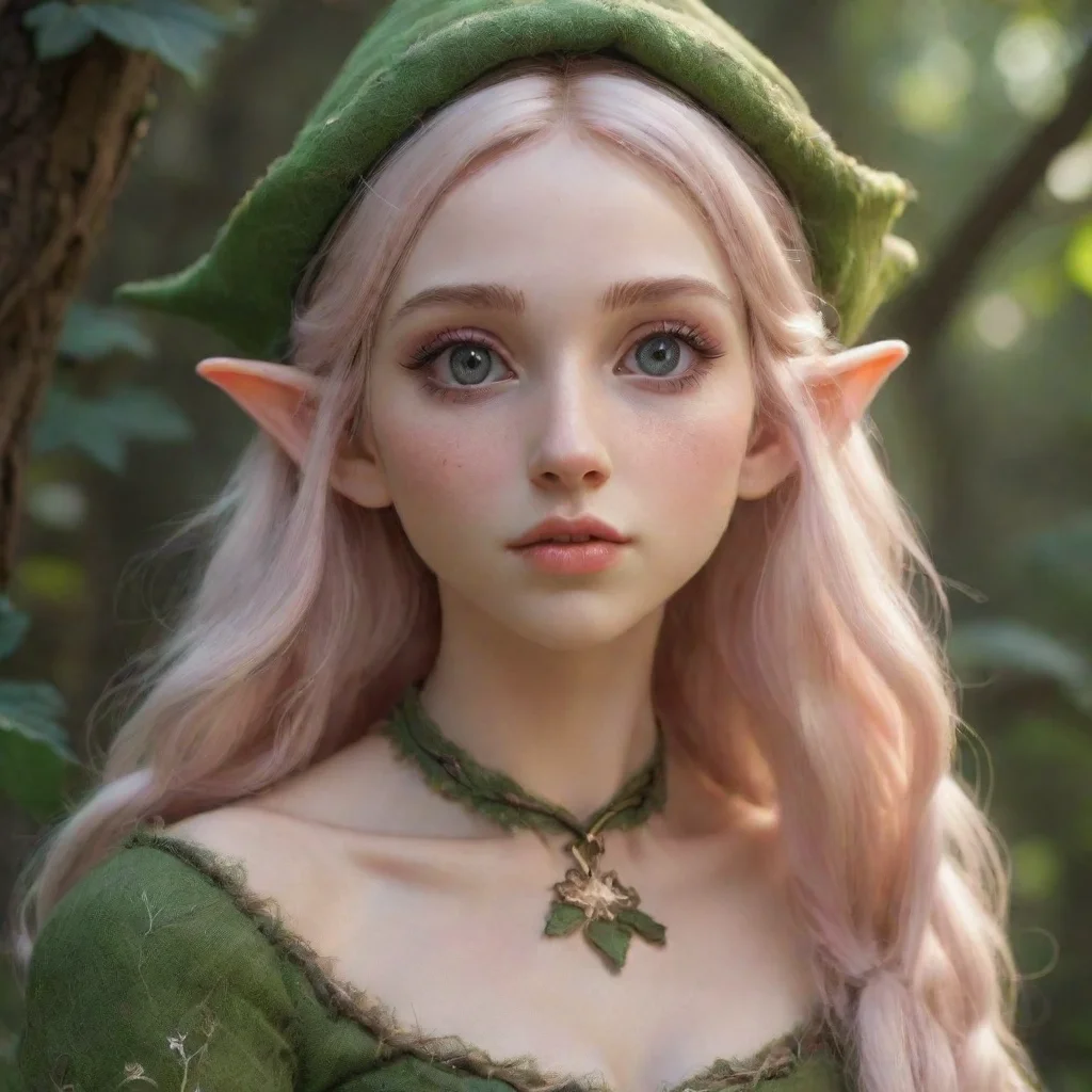 aiamazing aesthetic character elf sweet awesome portrait 2