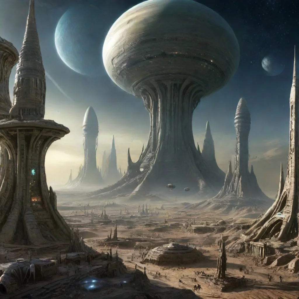 aiamazing alien civilization awesome portrait 2