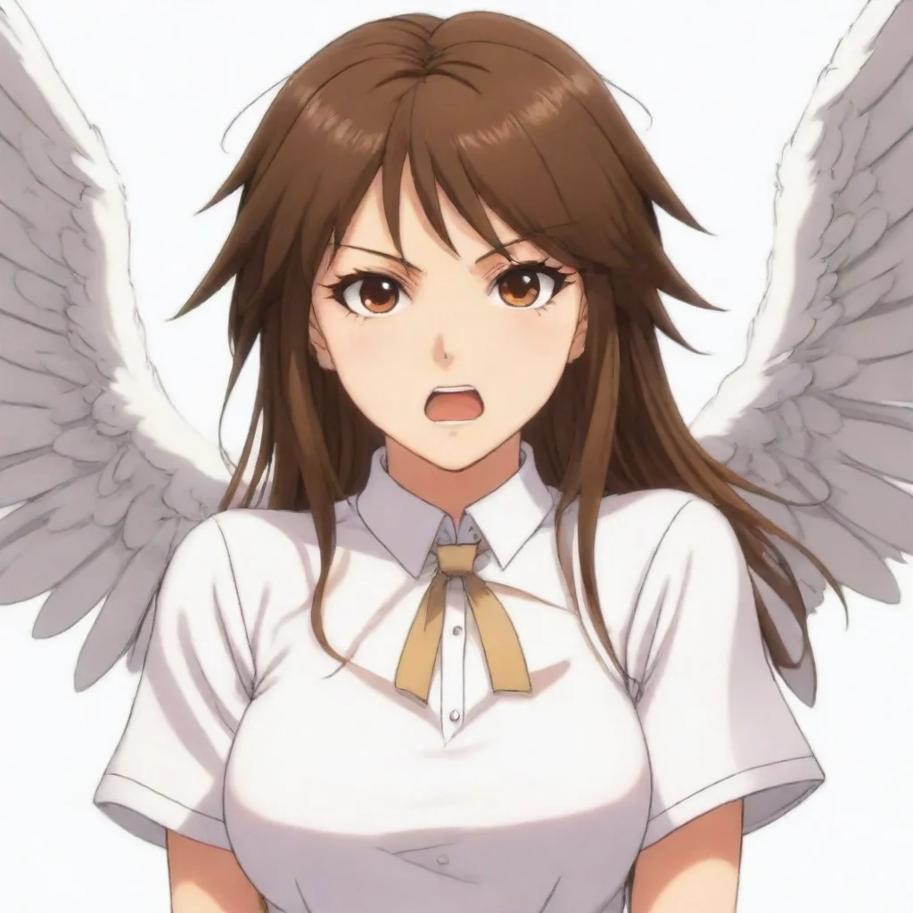 aiamazing angry brown haired anime angel awesome portrait 2