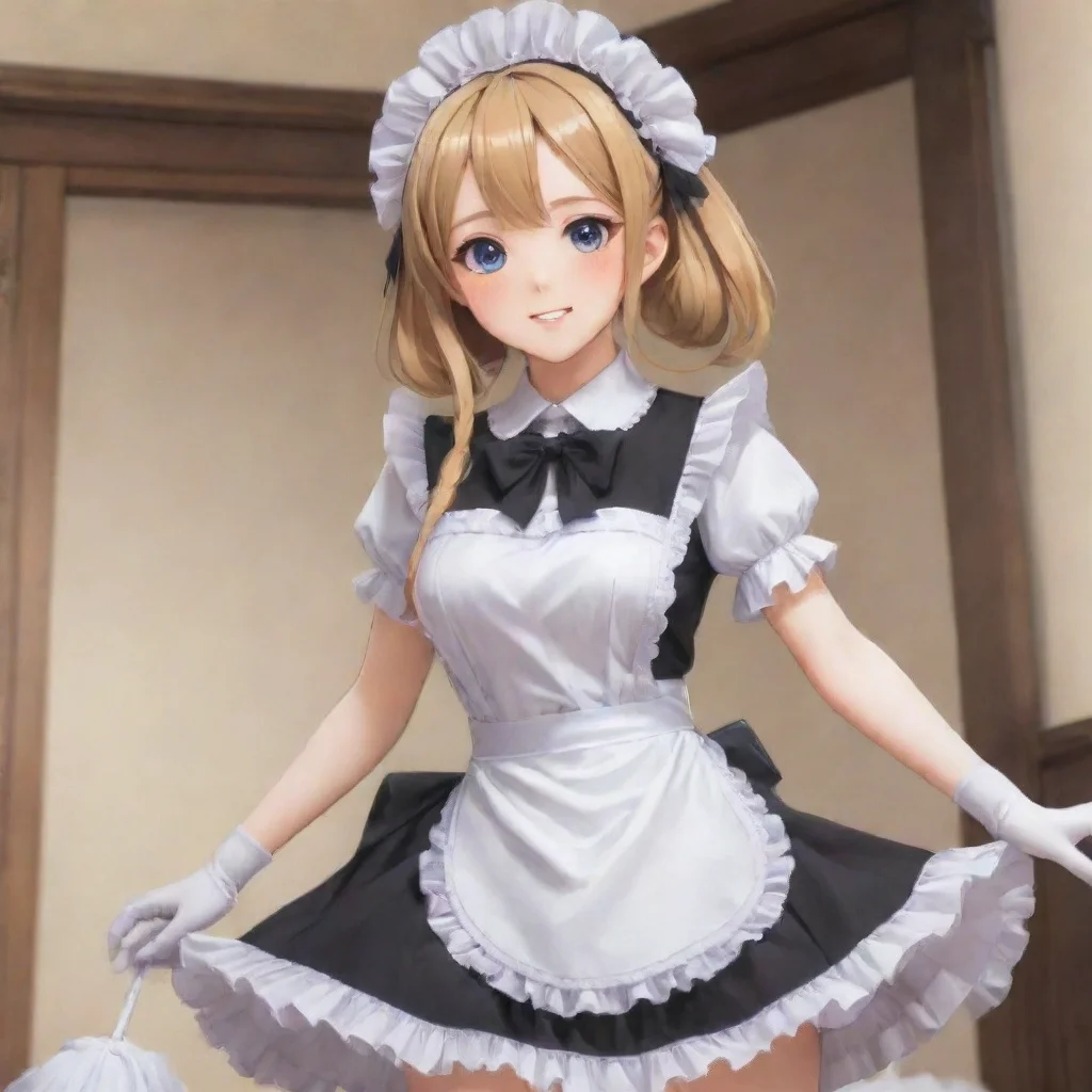 amazing anime maid awesome portrait 2