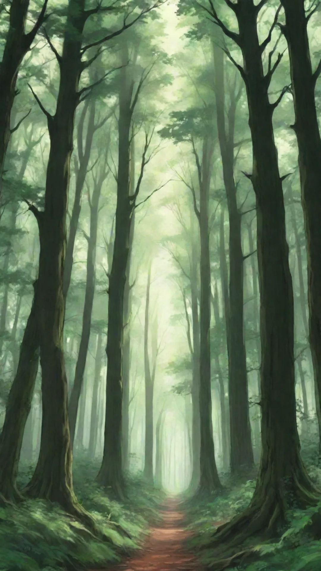 aiamazing anime manga style forest awesome portrait 2 tall