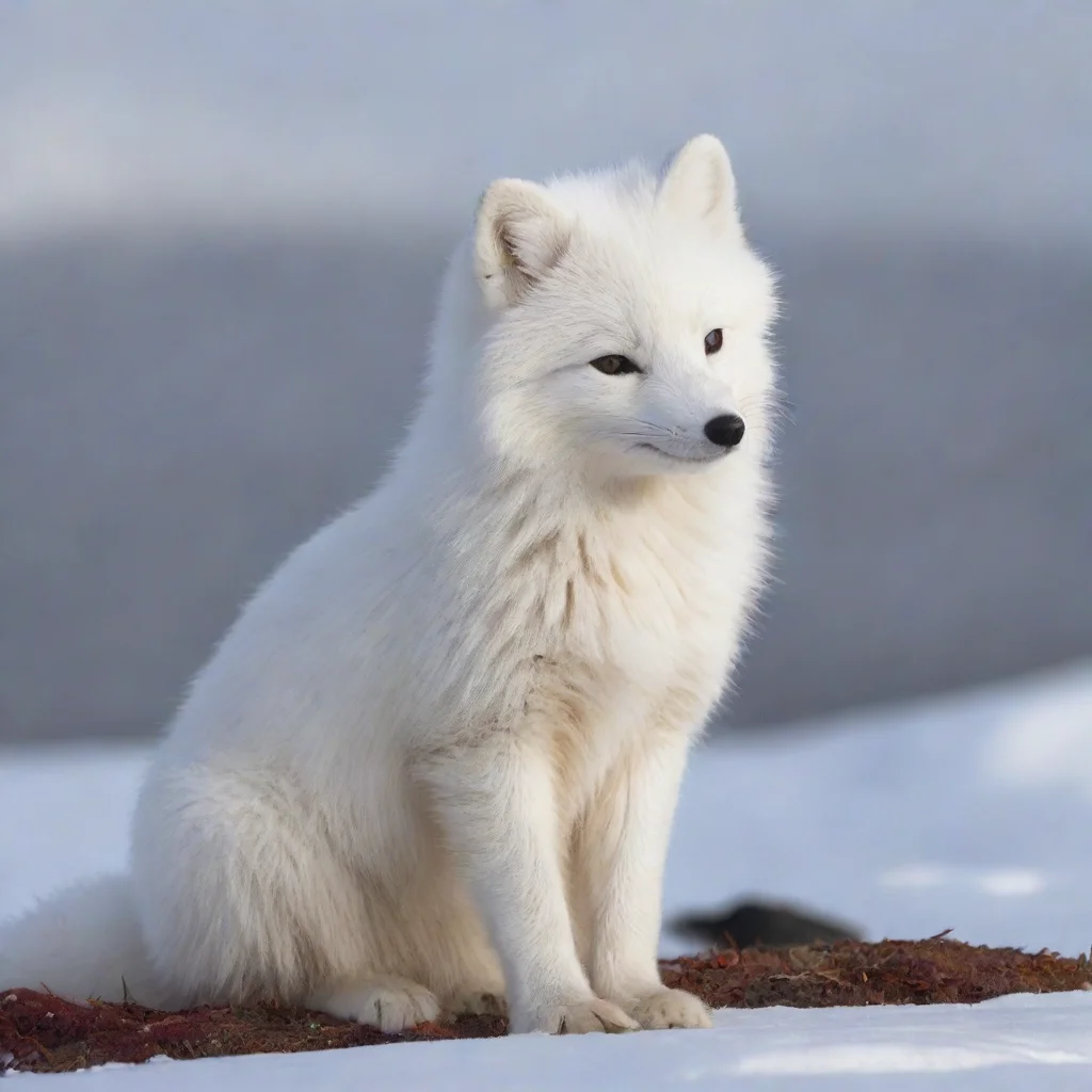 aiamazing arctic fox awesome portrait 2