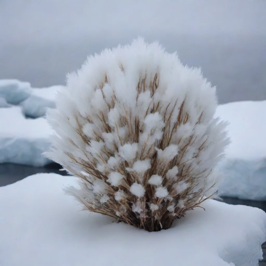 aiamazing arctic fur covered plant awesome portrait 2