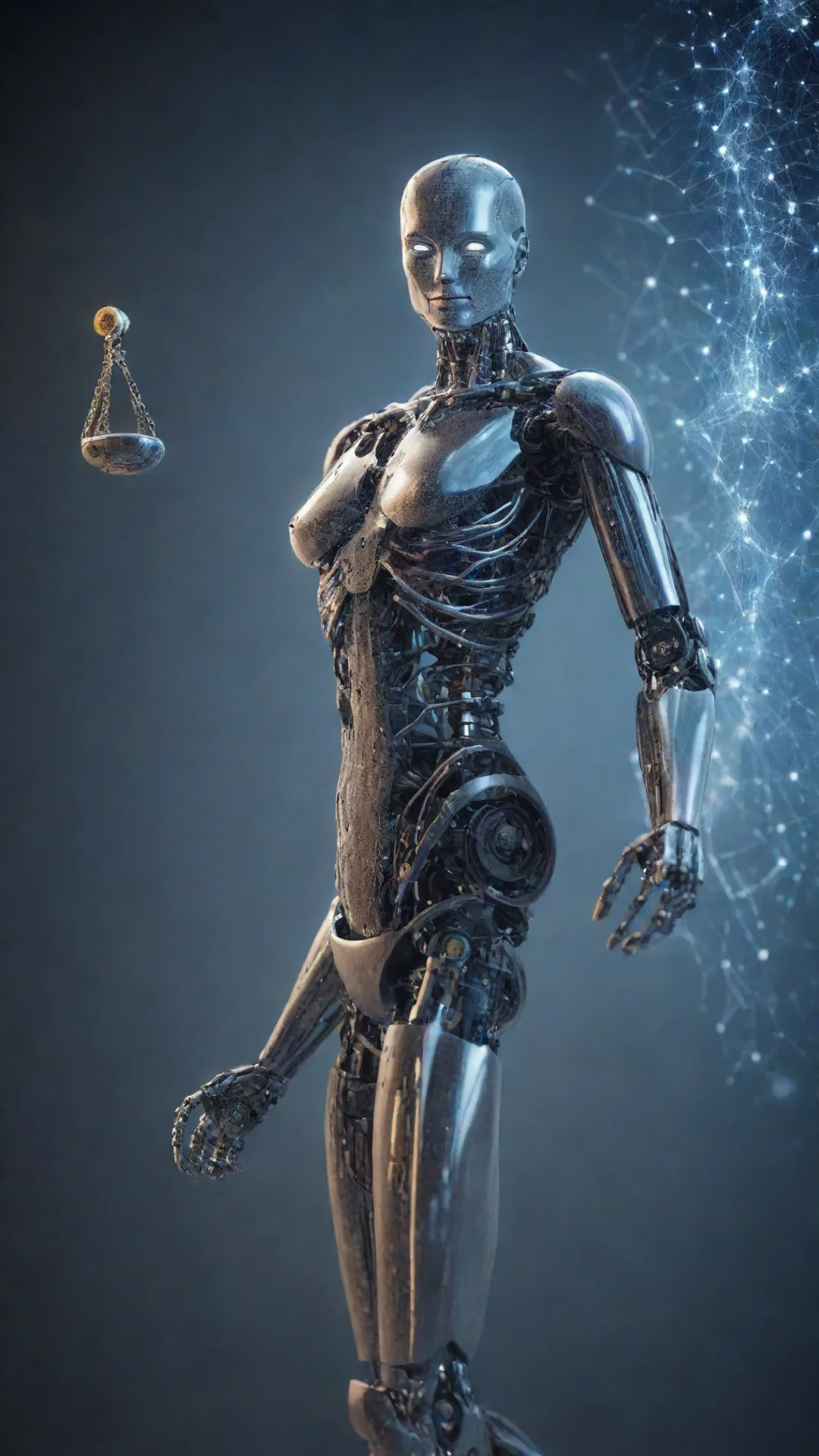aiamazing artificial intelligence%2C blockchain%2C law%2C justice%2C technology awesome portrait 2 tall