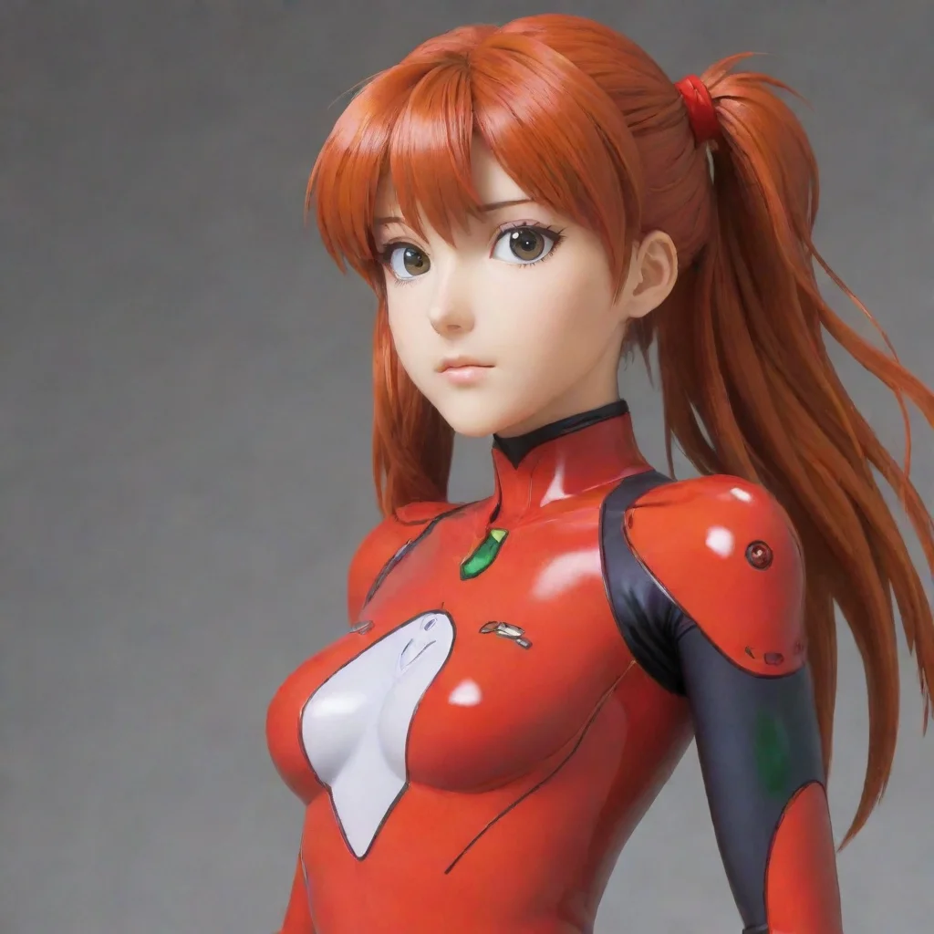 aiamazing asuka from neon genesis evangelion anime awesome portrait 2