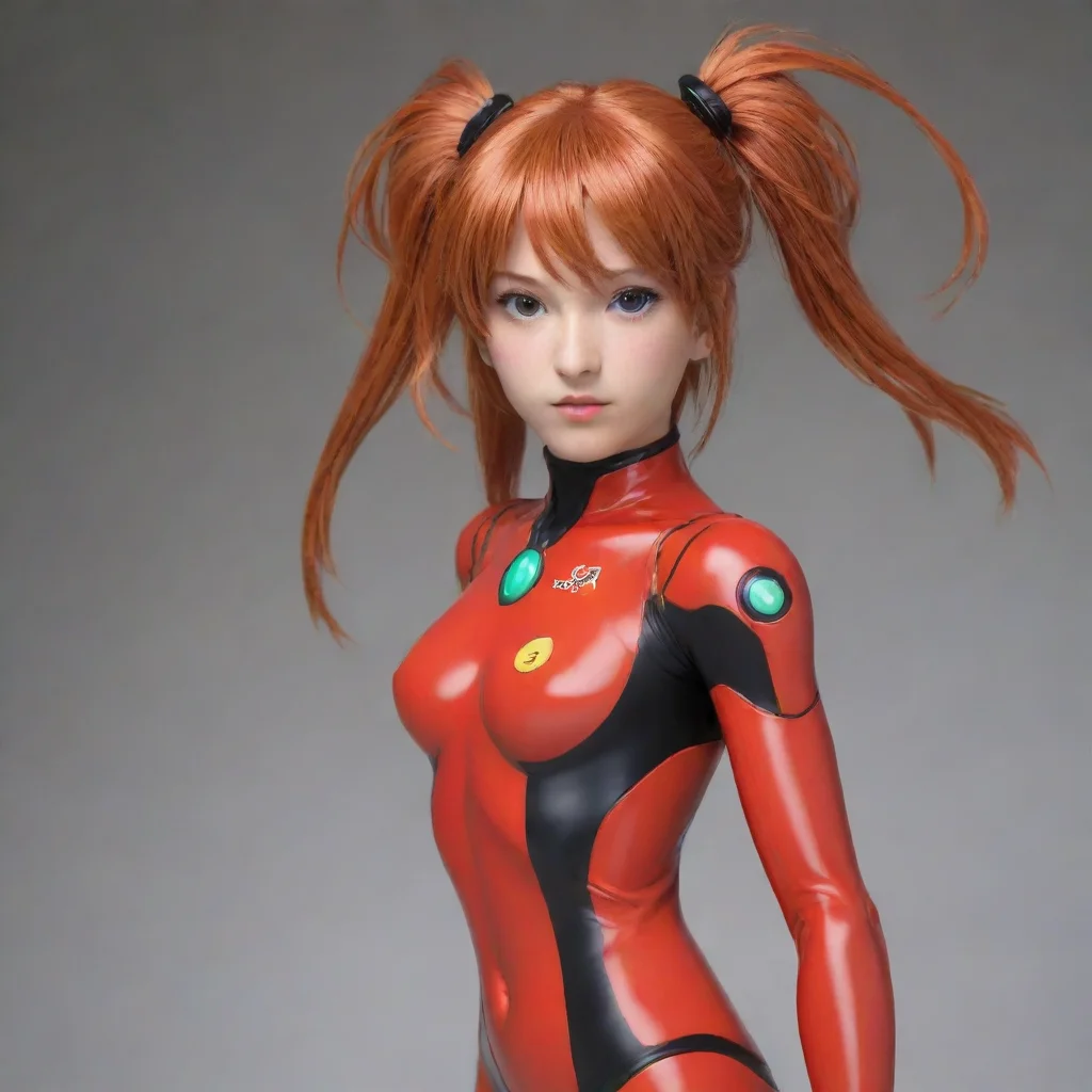 aiamazing asuka from neon genesis evangelion awesome portrait 2