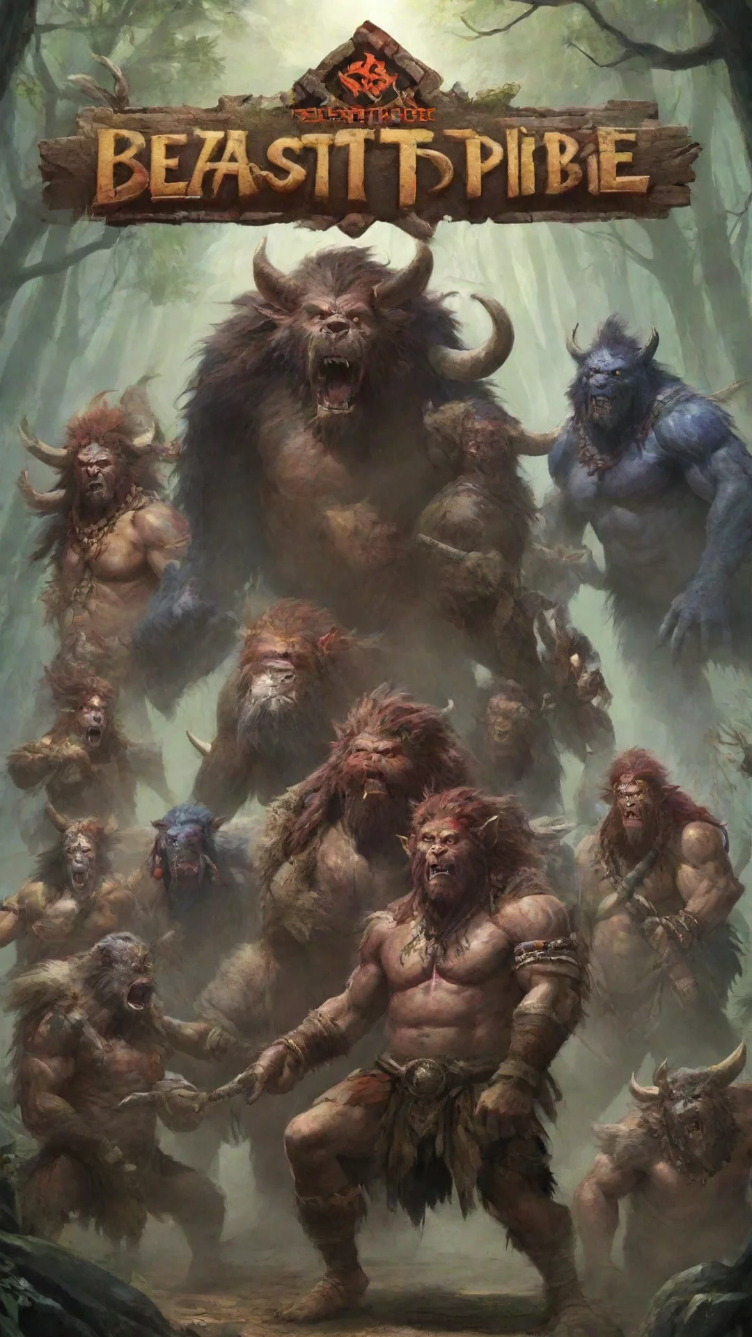aiamazing beast tribe awesome portrait 2 tall
