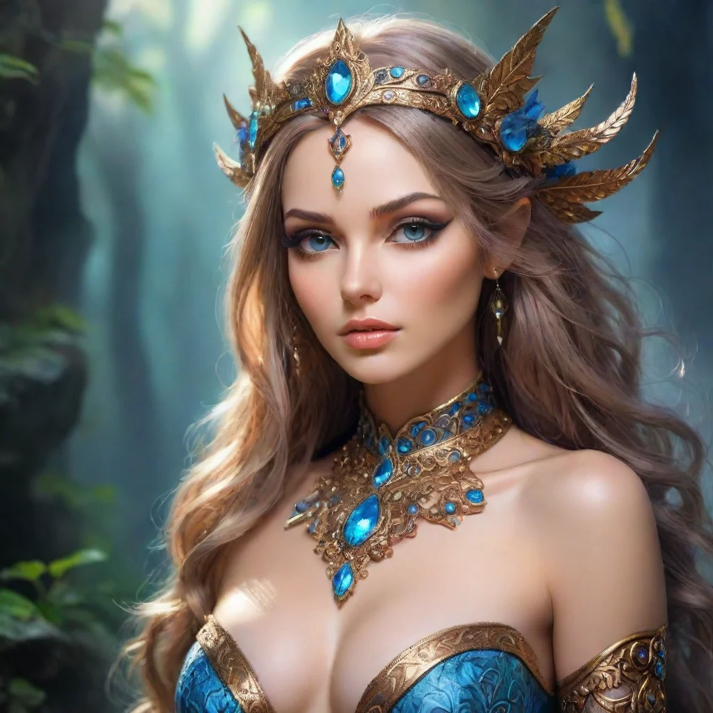 aiamazing beautiful woman detailed fantasy style awesome portrait 2