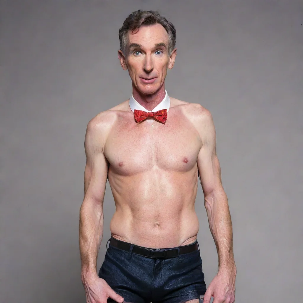 aiamazing bill nye as a stripper awesome portrait 2