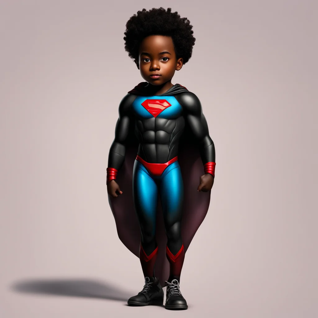 aiamazing black boy superhero awesome portrait 2