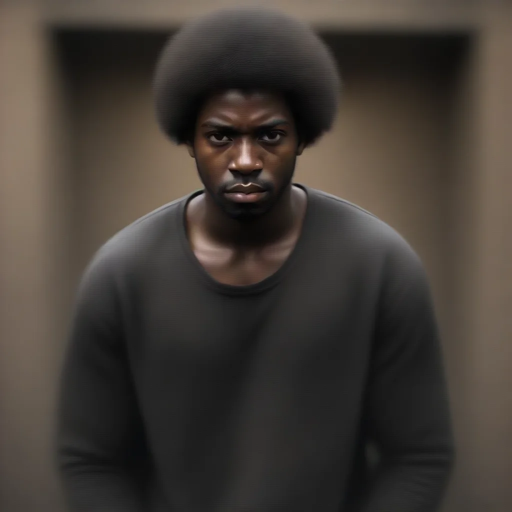 amazing black person  awesome portrait 2