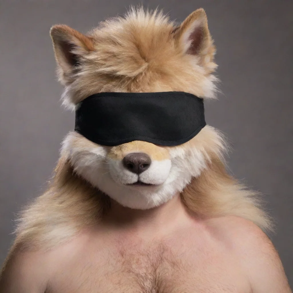 aiamazing blindfold furry awesome portrait 2