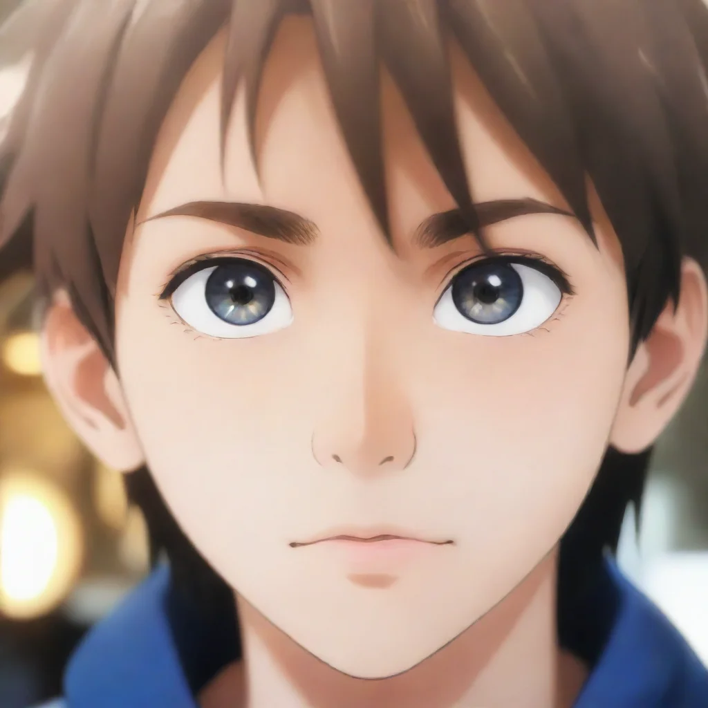 aiamazing blur face of anime boy awesome portrait 2