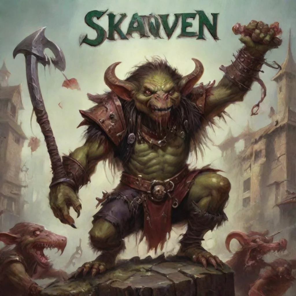 amazing book cover skaven awesome portrait 2
