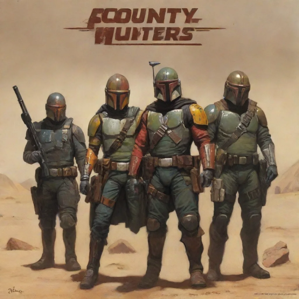 aiamazing bounty hunters awesome portrait 2