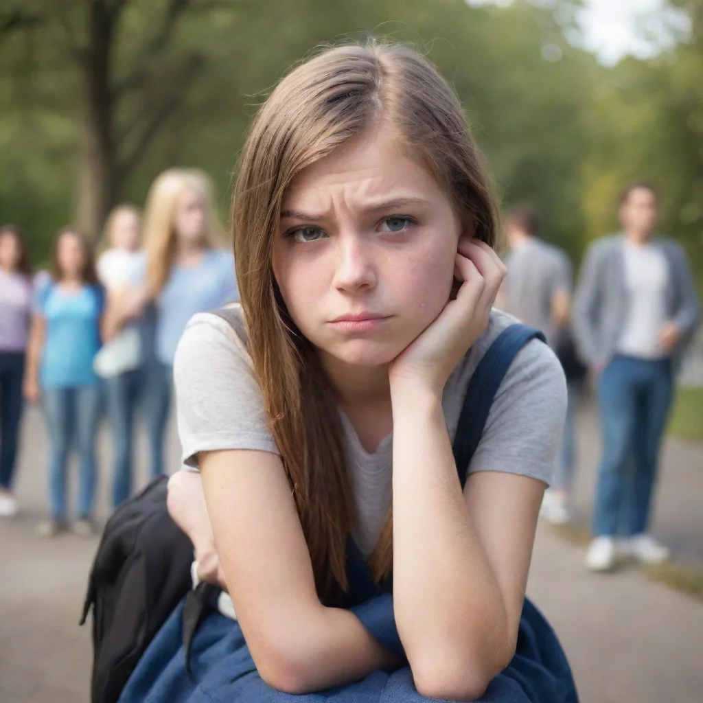 amazing bullied girl awesome portrait 2