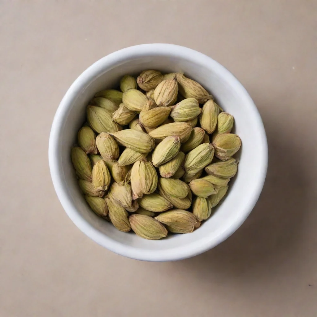 aiamazing cardamom in white bowl awesome portrait 2