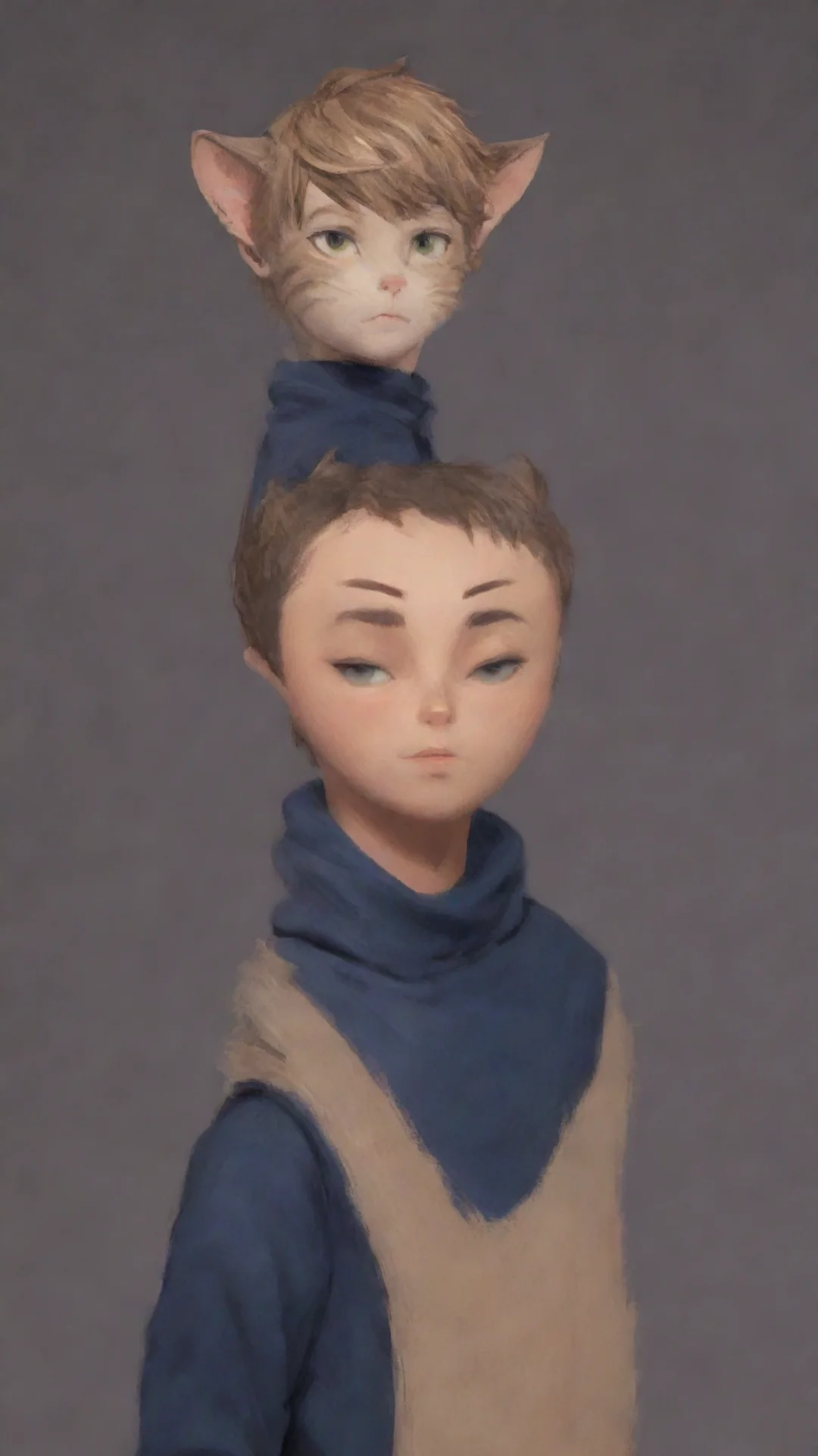 aiamazing cat boy awesome portrait 2 tall