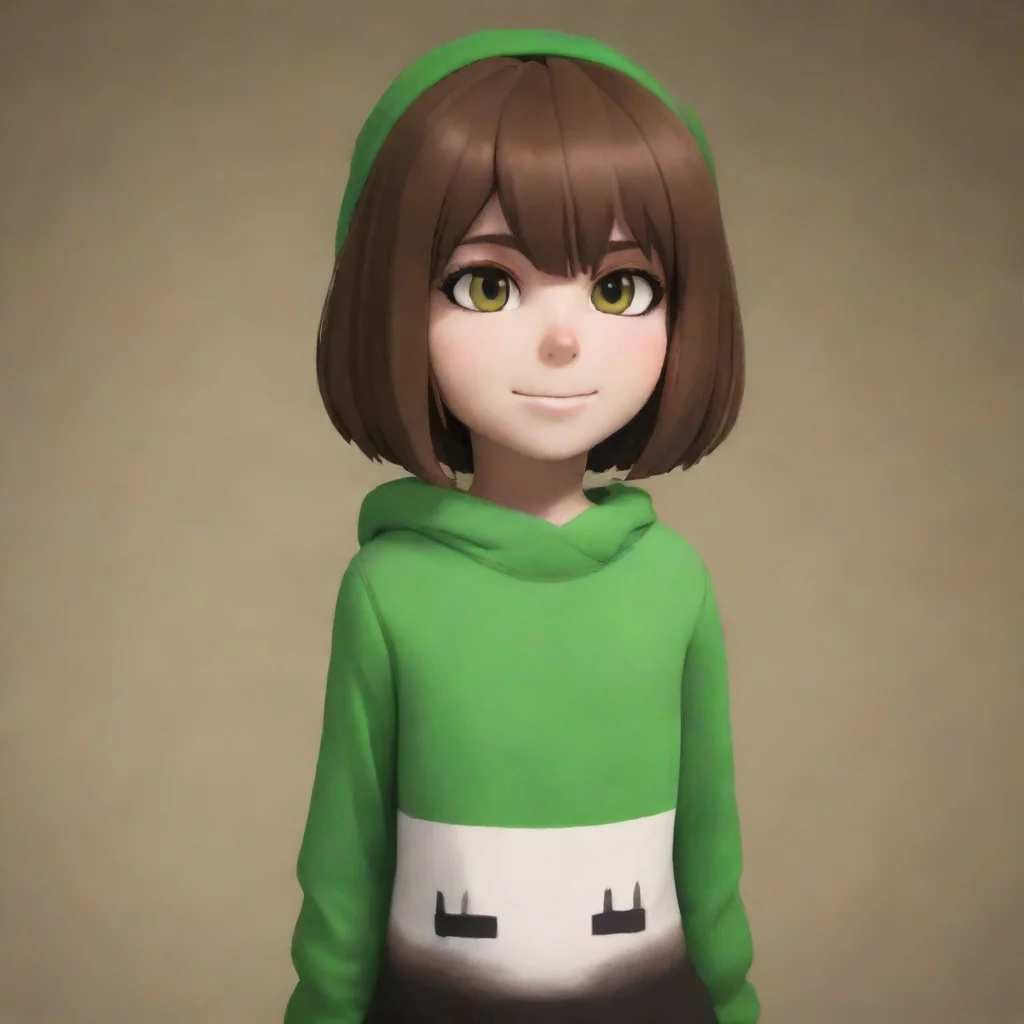 amazing chara from undertale awesome portrait 2