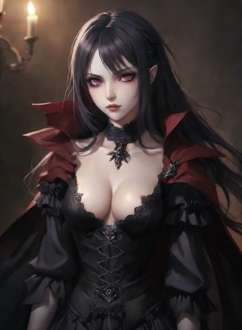amazing character attractive hd anime art vampire epic detailed awesome portrait 2 portrait43