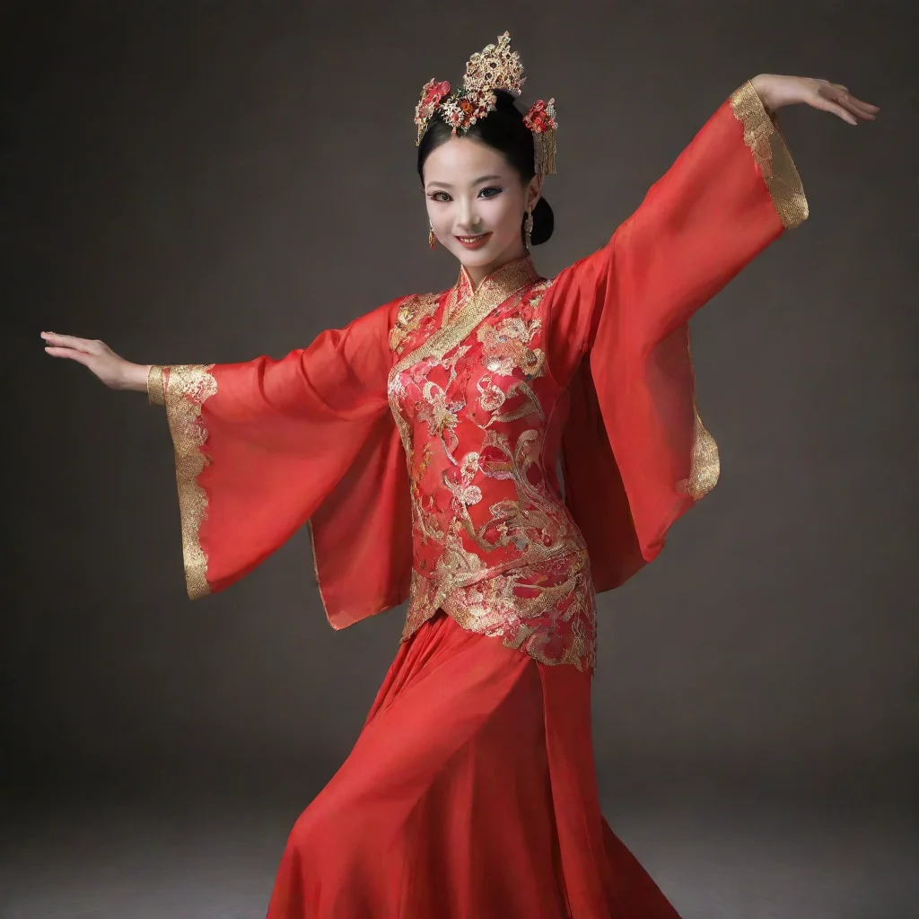 aiamazing chinese dancer awesome portrait 2