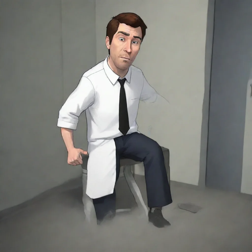 aiamazing comic book the stanley parable but stanley broke his leg awesome portrait 2