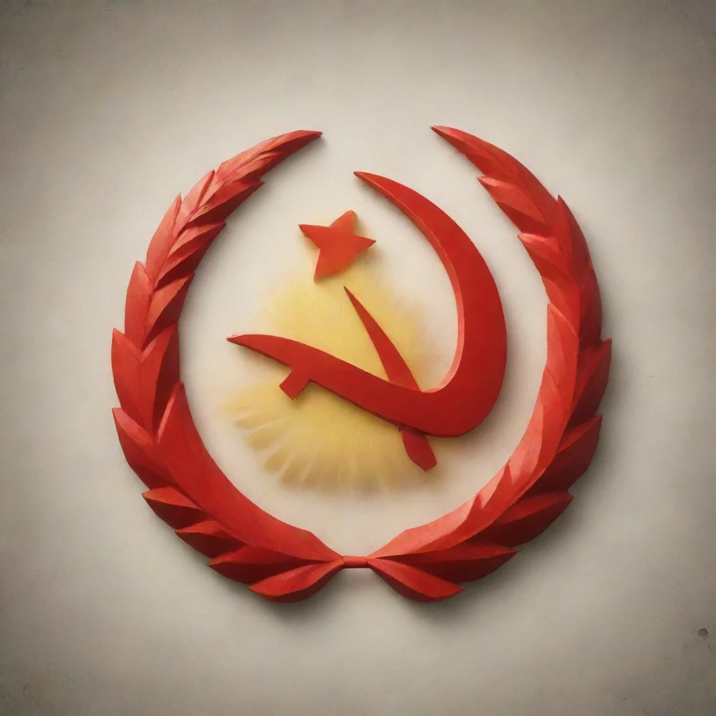 amazing communist symbol with torm symbol awesome portrait 2