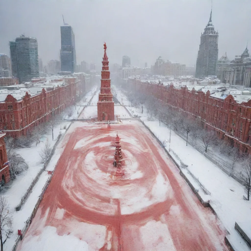 aiamazing crea imagen de la plaza roja de moscu nevando realista awesome portrait 2