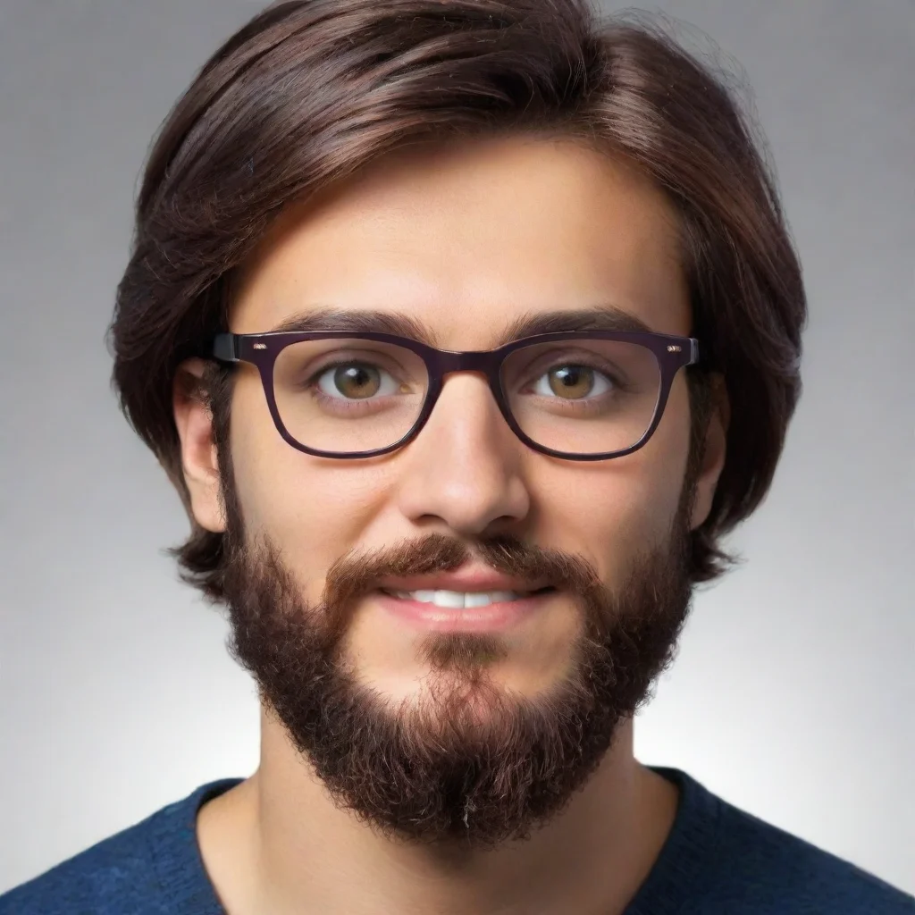 aiamazing crea un avatar con gafas y barba  awesome portrait 2