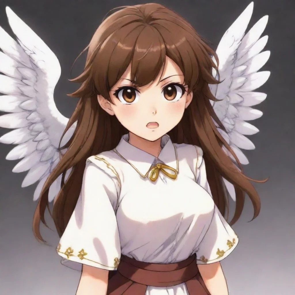 aiamazing cute angry brown haired anime angel awesome portrait 2