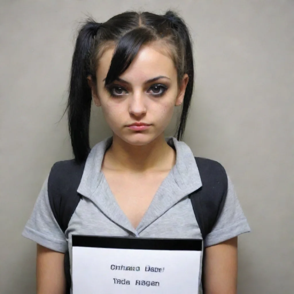 aiamazing cyber criminal babe arrested awesome portrait 2