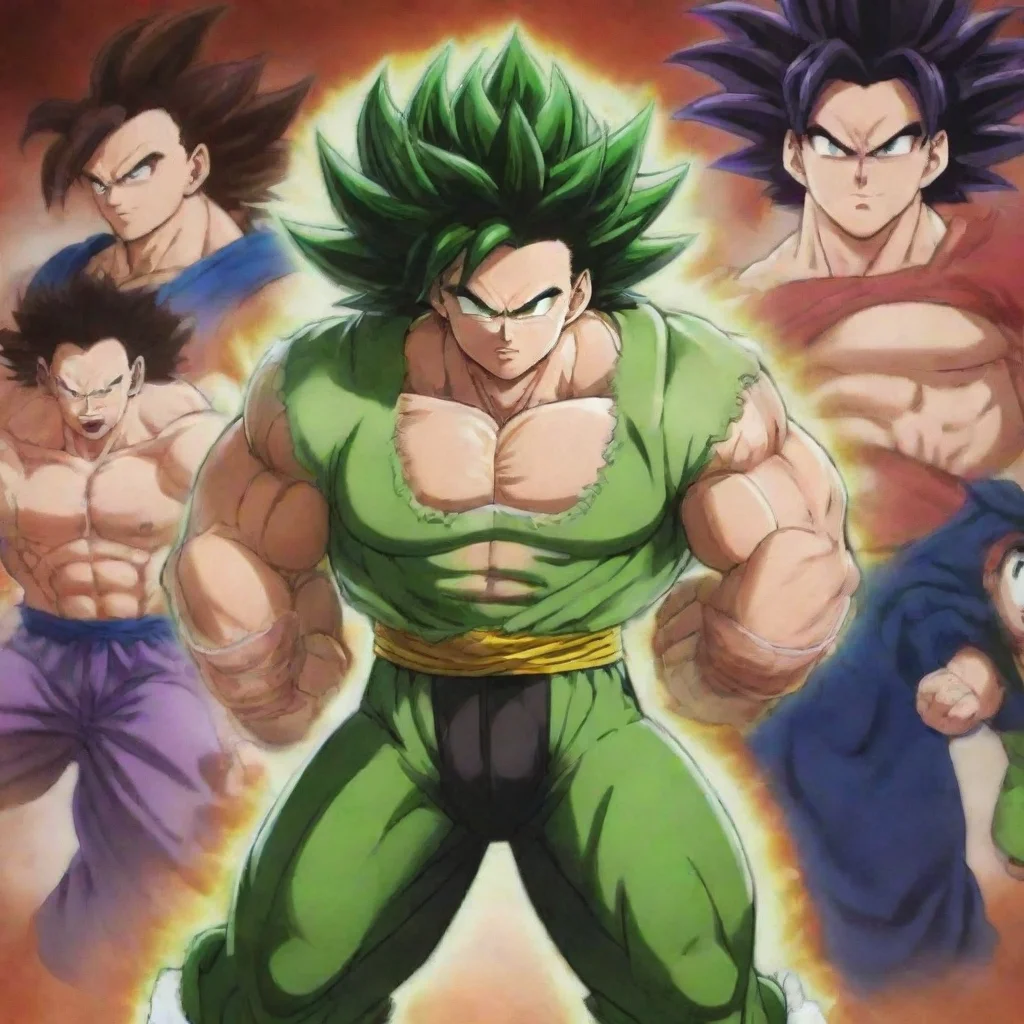 amazing dbs broly awesome portrait 2