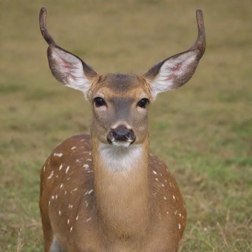 aiamazing deer awesome portrait 2