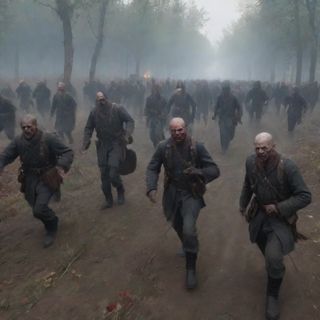 amazing detailed     5          4      Kirill and his group of five make their way towards the approaching horde