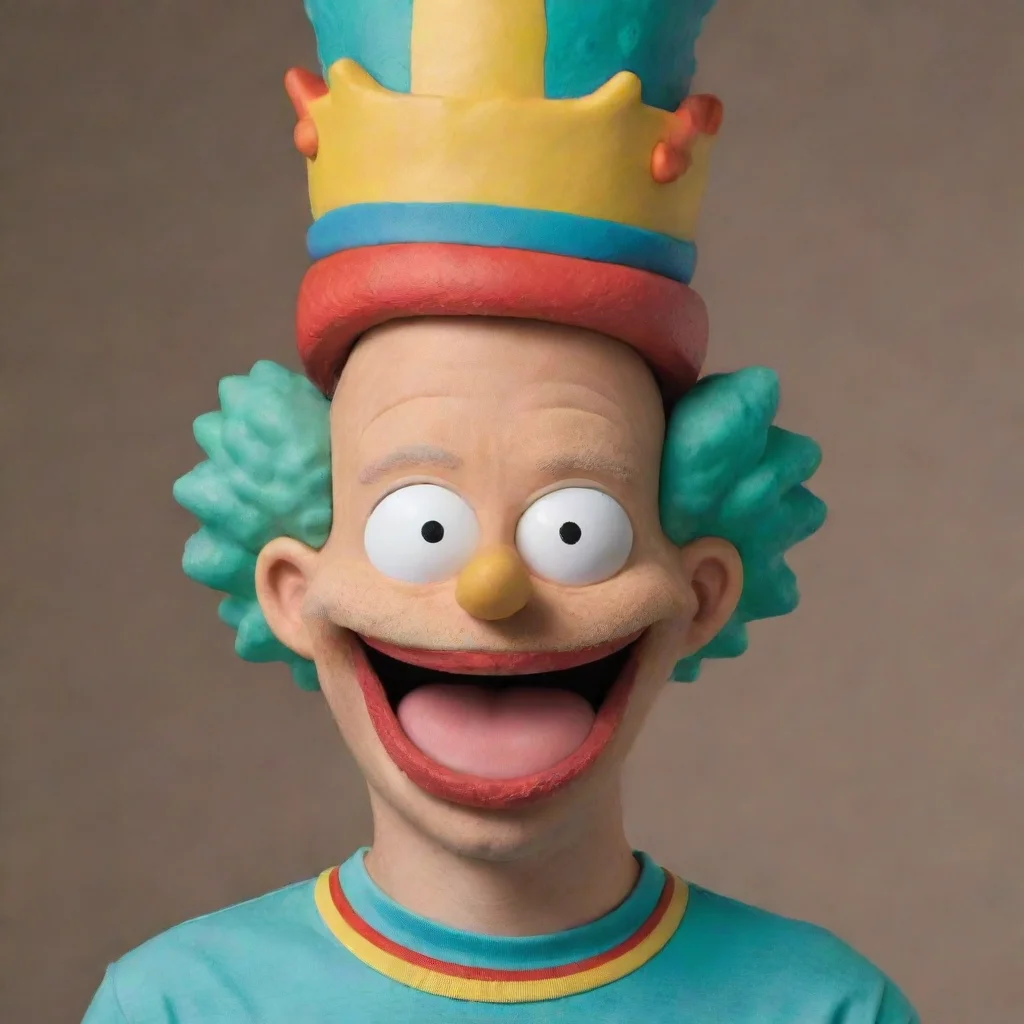 amazing detailed Dare Bart grins mischievously I dare you to sneak into Krusty Burger and steal a Krusty Burger hat