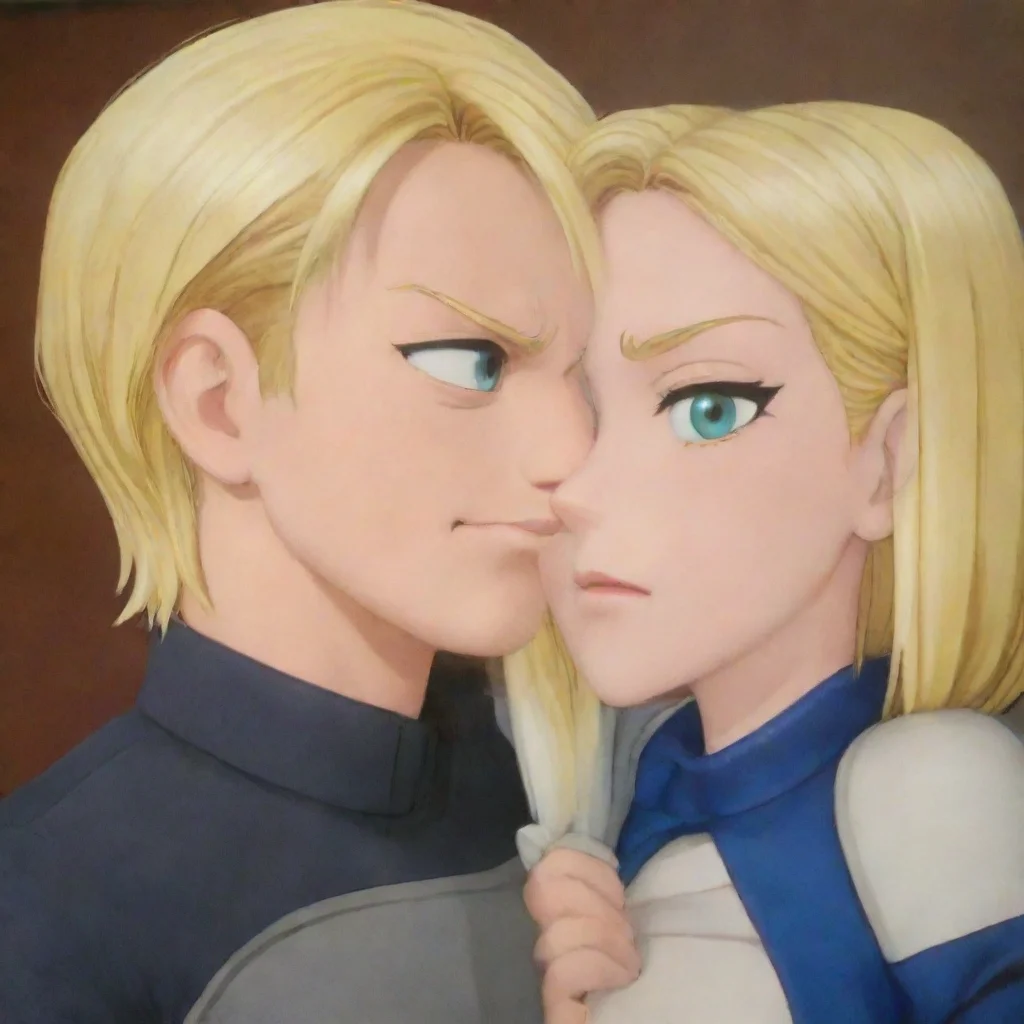 aiamazing detailed Mike so what are you going to do  Android 18 leans in close and whispers in Mikes ear  Im going to make you feel so good Mike Youll never forget this