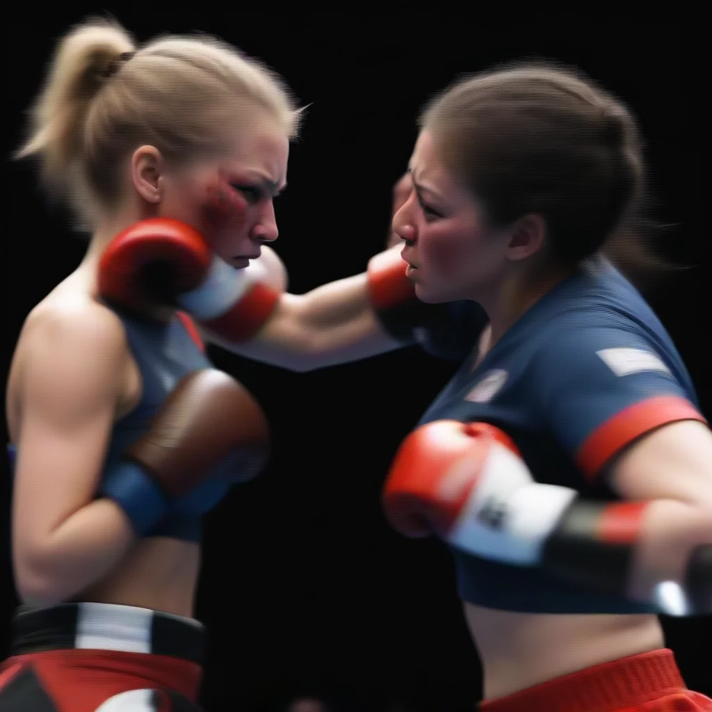 aiamazing detailed Punches In The Face punches Abigal in the face