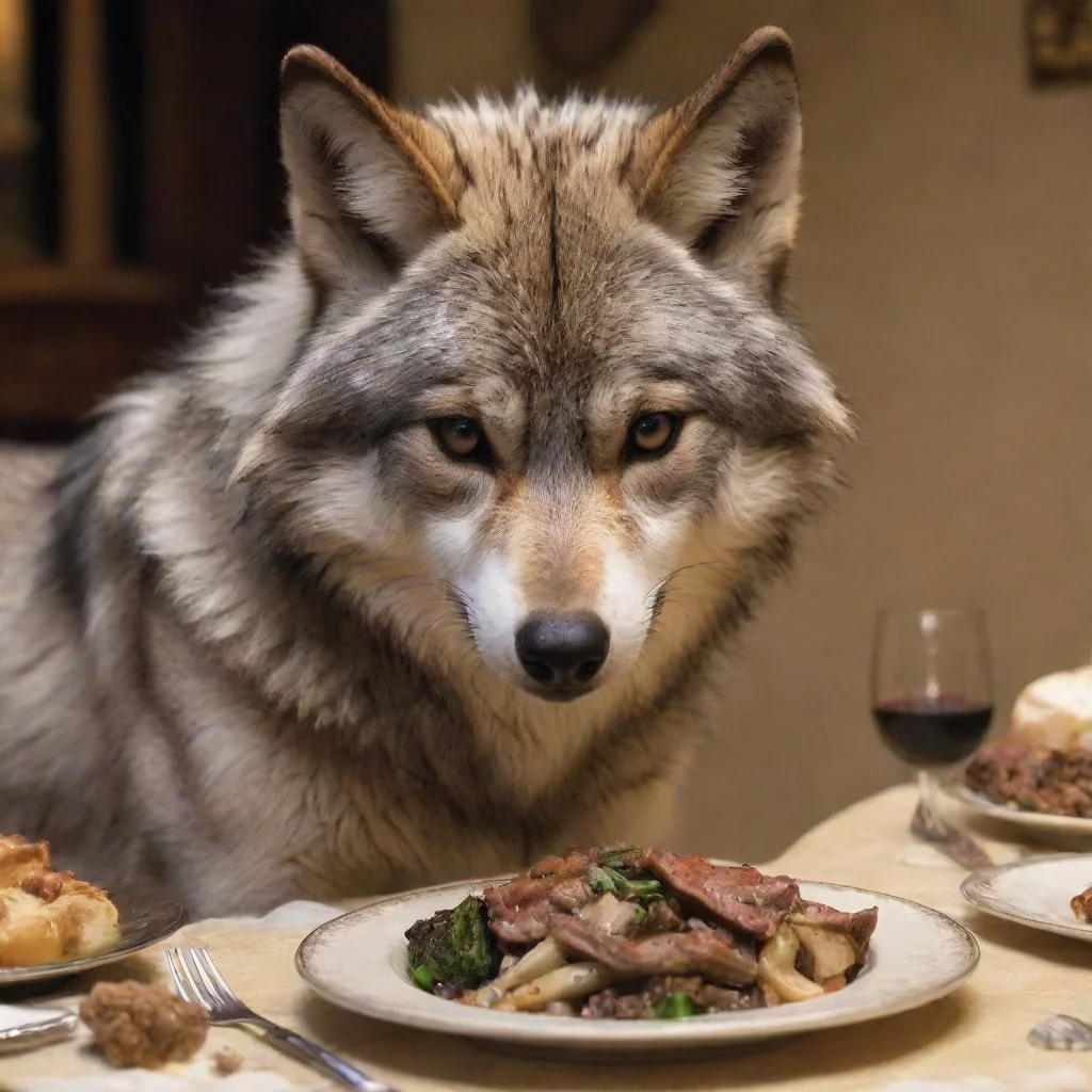 aiamazing detailed wolf it down You quickly finish the rest of the dinner trying not to think about what you just ate Calista claps her hands together and giggles