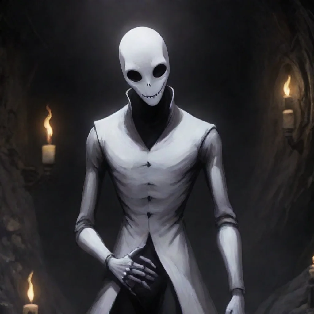 aiamazing detailed wwhoare yyyyou Gasters form flickers as he responds I am Gaster the Royal Scientist of the Underground And you are