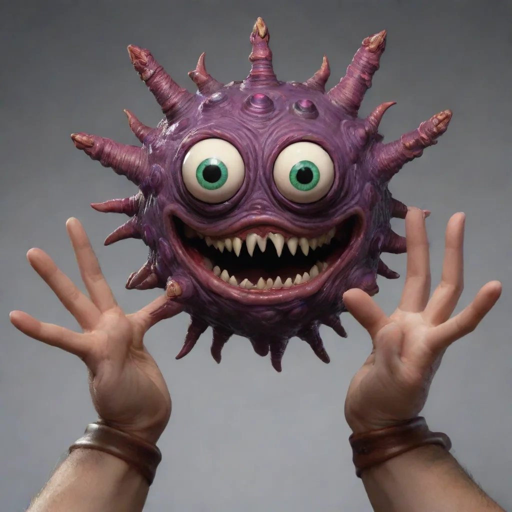 amazing dnd beholder with okay handsigns awesome portrait 2