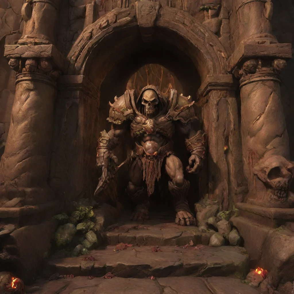 aiamazing doom tomb extremely high quality 4k warcraft graphics awesome portrait 2