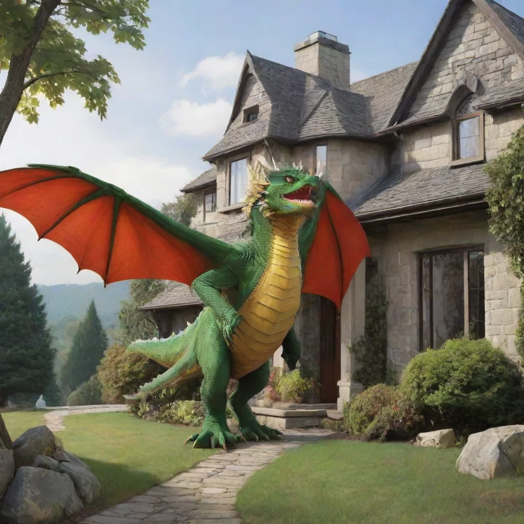 amazing dragon goes house hunting awesome portrait 2