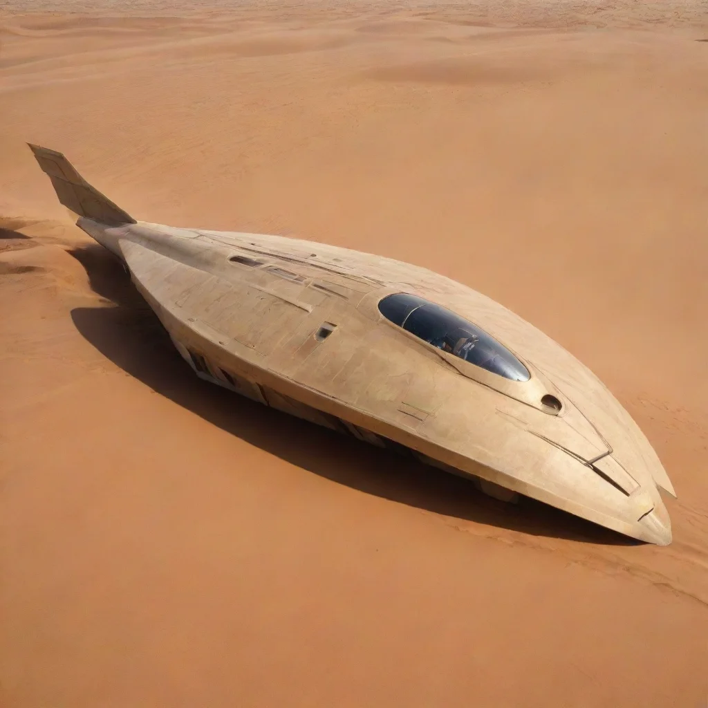 aiamazing dune spaceship  awesome portrait 2
