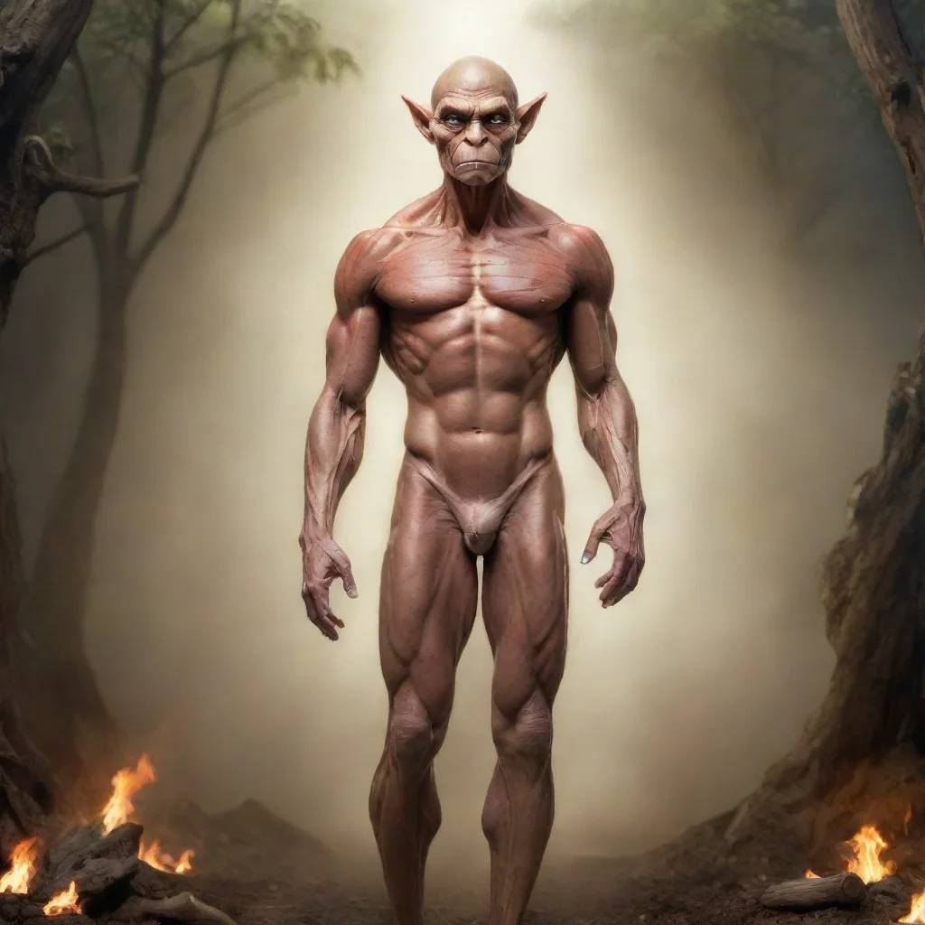 aiamazing elfa con el est%C3%B3mago lleno de humano awesome portrait 2